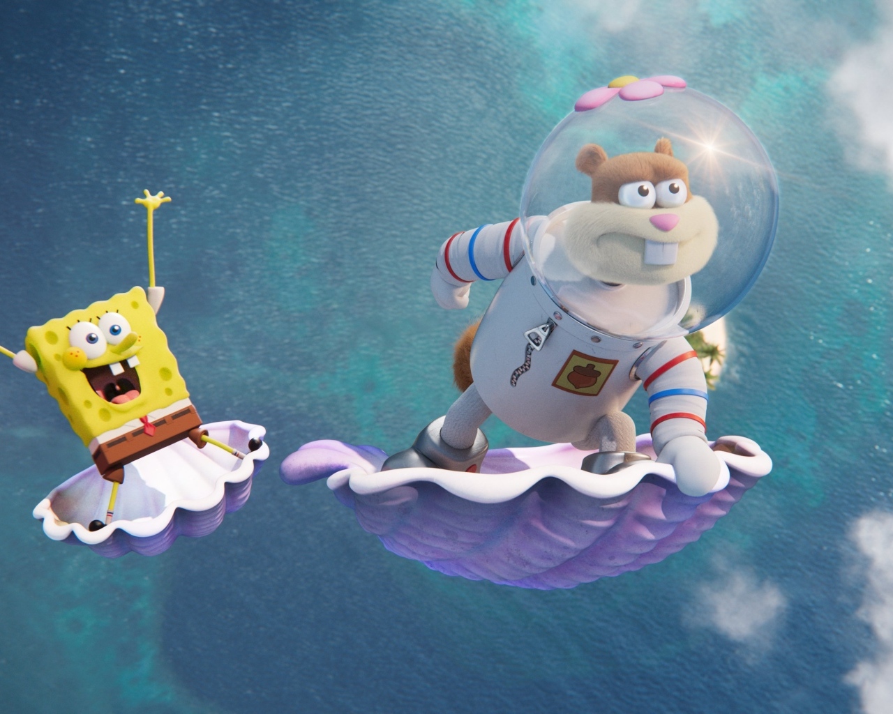 Персонажи нового мультфильма Губка Боб 2024