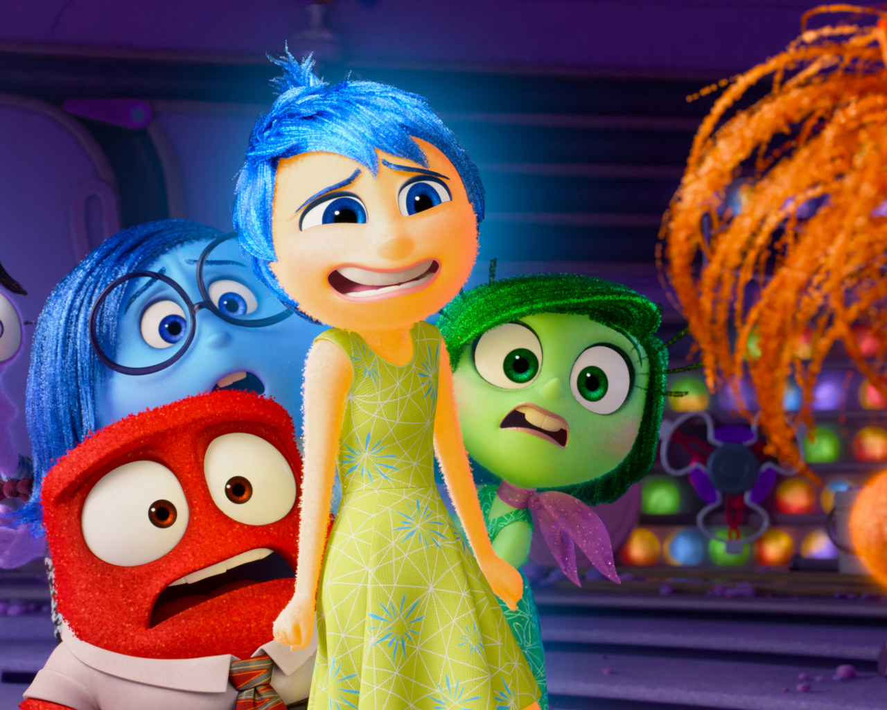 Герои нового мультфильма Головоломка 2