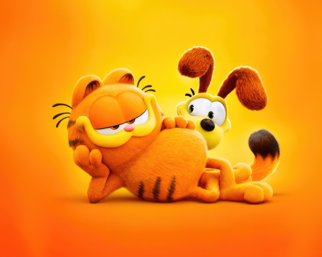 Постер нового мультфильма Гарфилд в кино