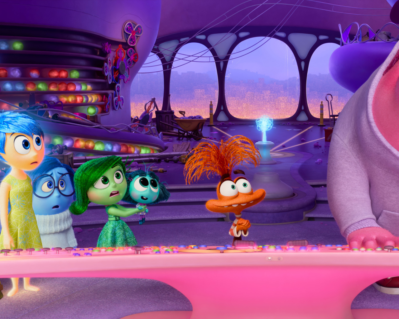 Кадр нового мультфильма Головоломка 2, 2024