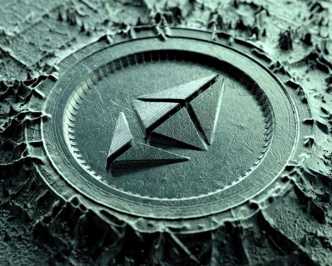 Логотип ethereum крупным планом