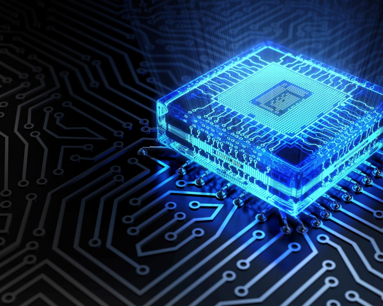 Неоновый чипсет на плане