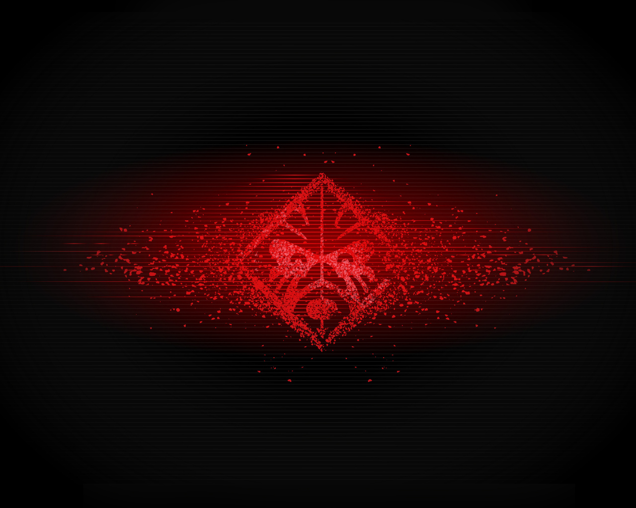 Красный логотип hp omen на черном фоне