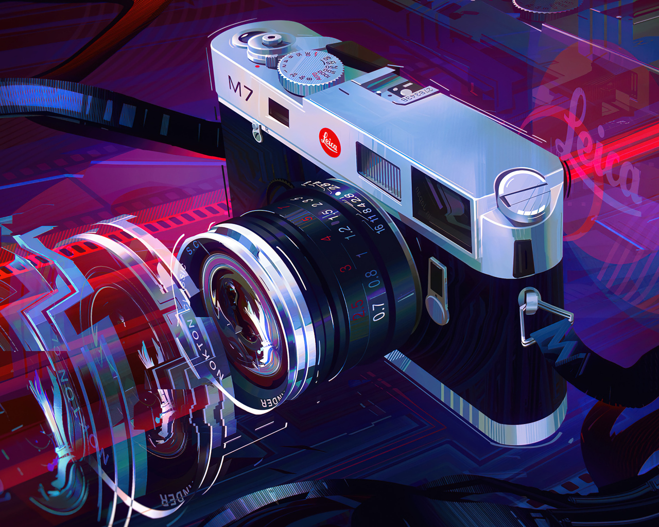 Фотоаппарат с объективом