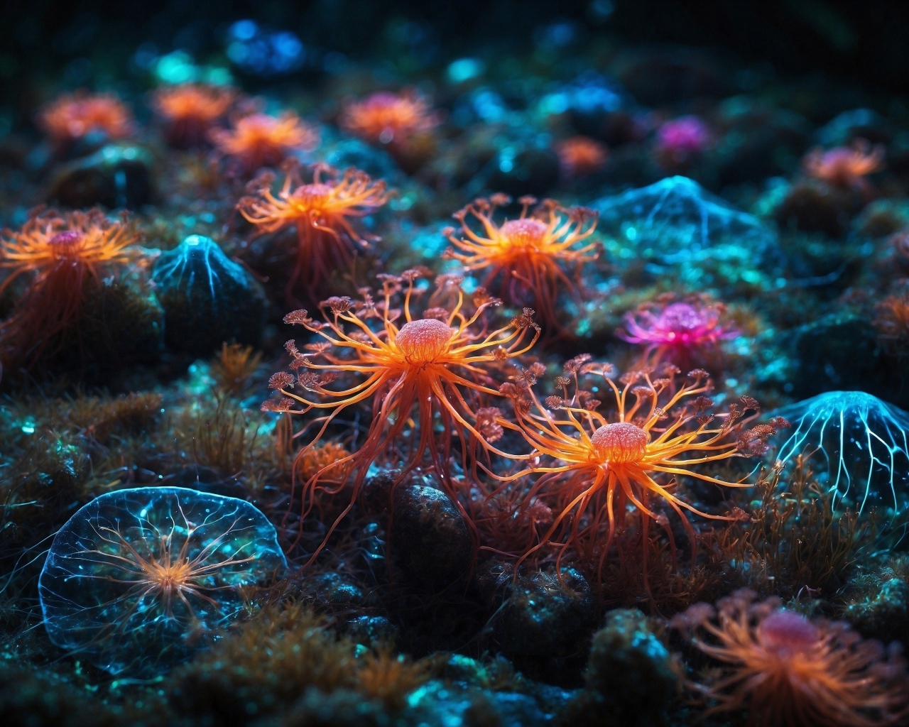 Фантастические растения подводного мира