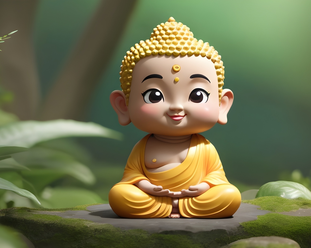 Статуэтка маленького Будды