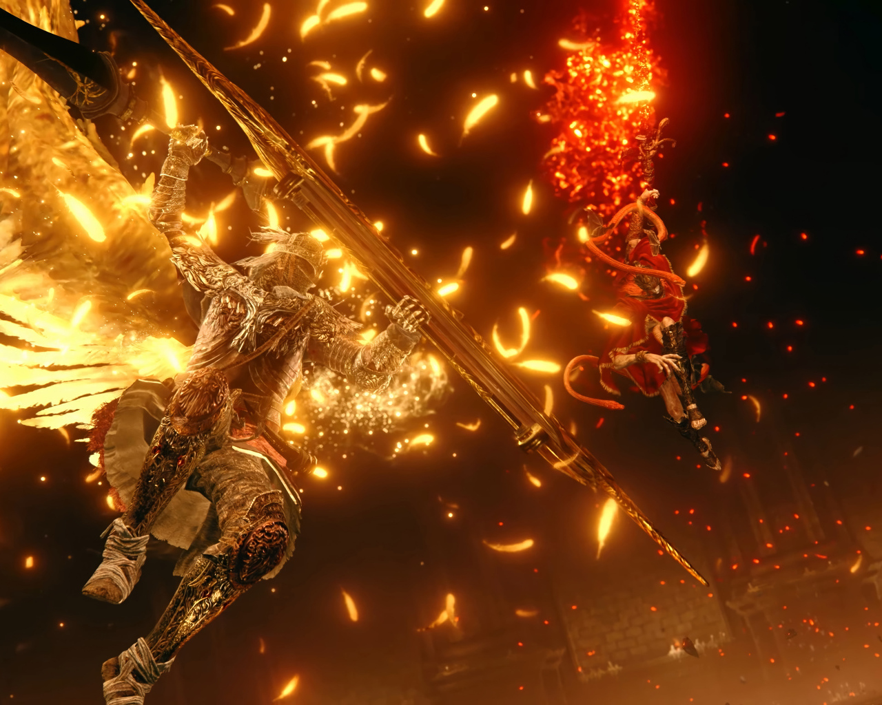 Битва в компьютерной игре Elden Ring: Shadow of the Erdtree