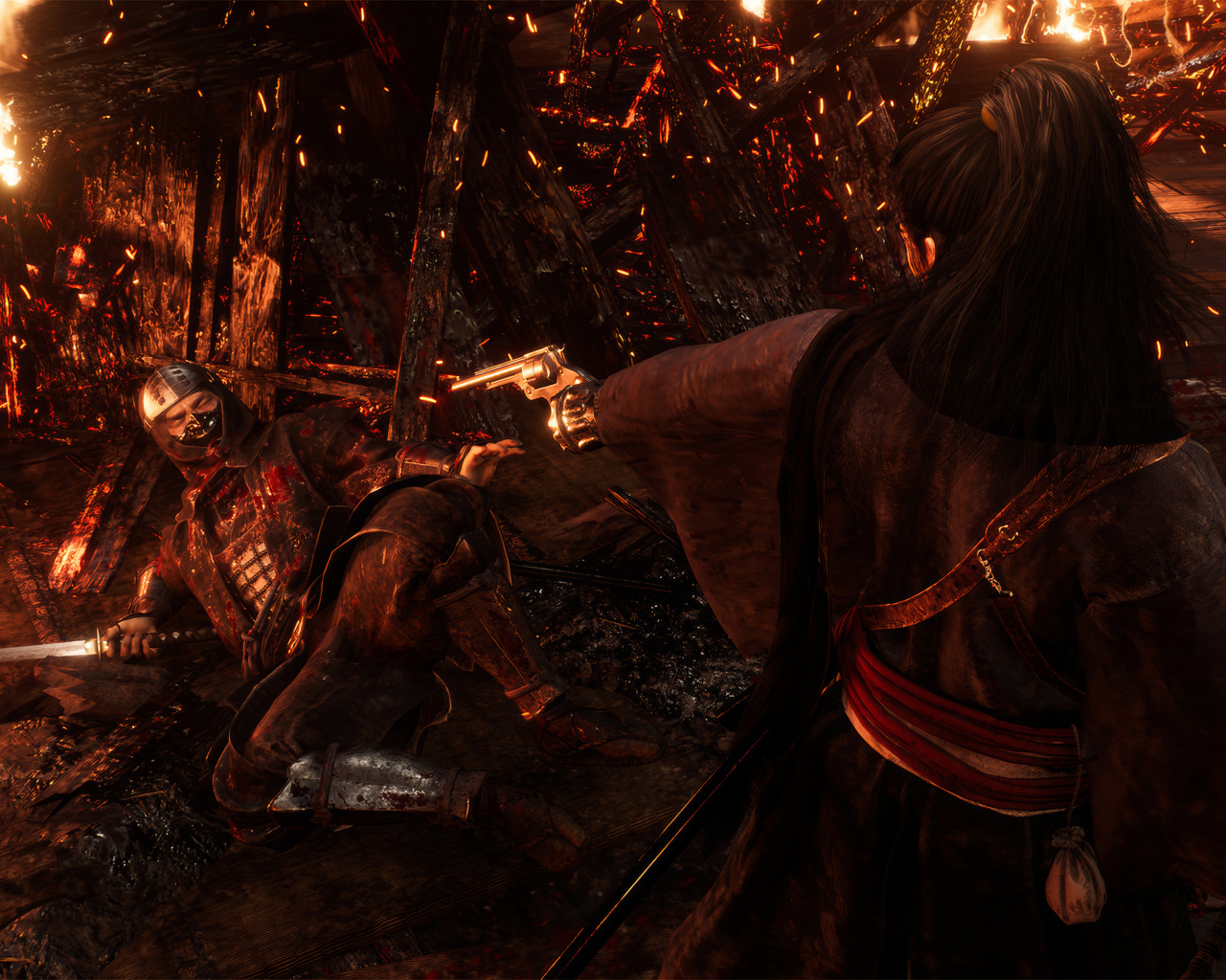 Битва в компьютерной игре Rise of the Ronin, 2024