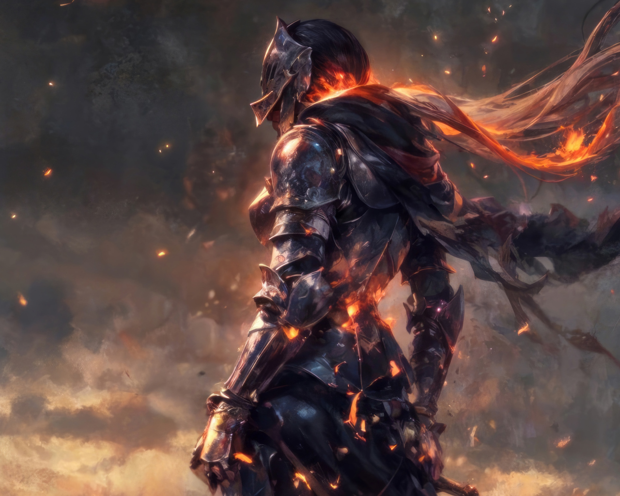 Персонаж компьютерной игры Elden Ring, 2024