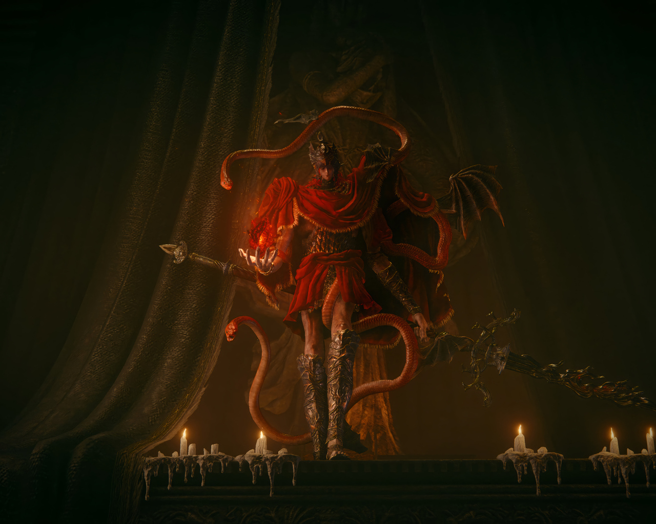 Персонаж компьютерной игры Elden Ring: Shadow of the Erdtree, 2024