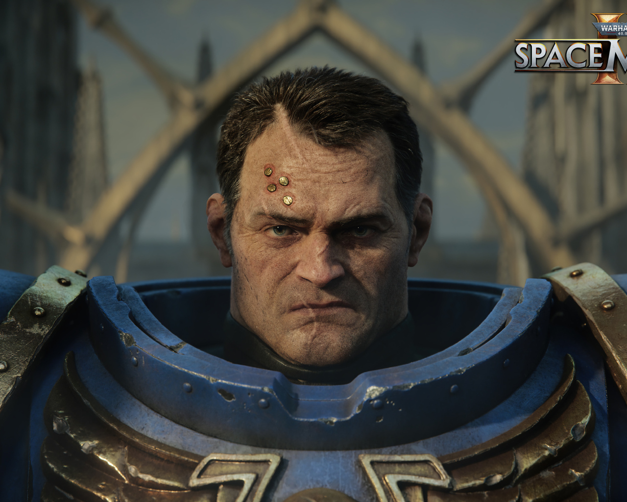 Персонаж компьютерной игры Warhammer 40,000: Space Marine 2