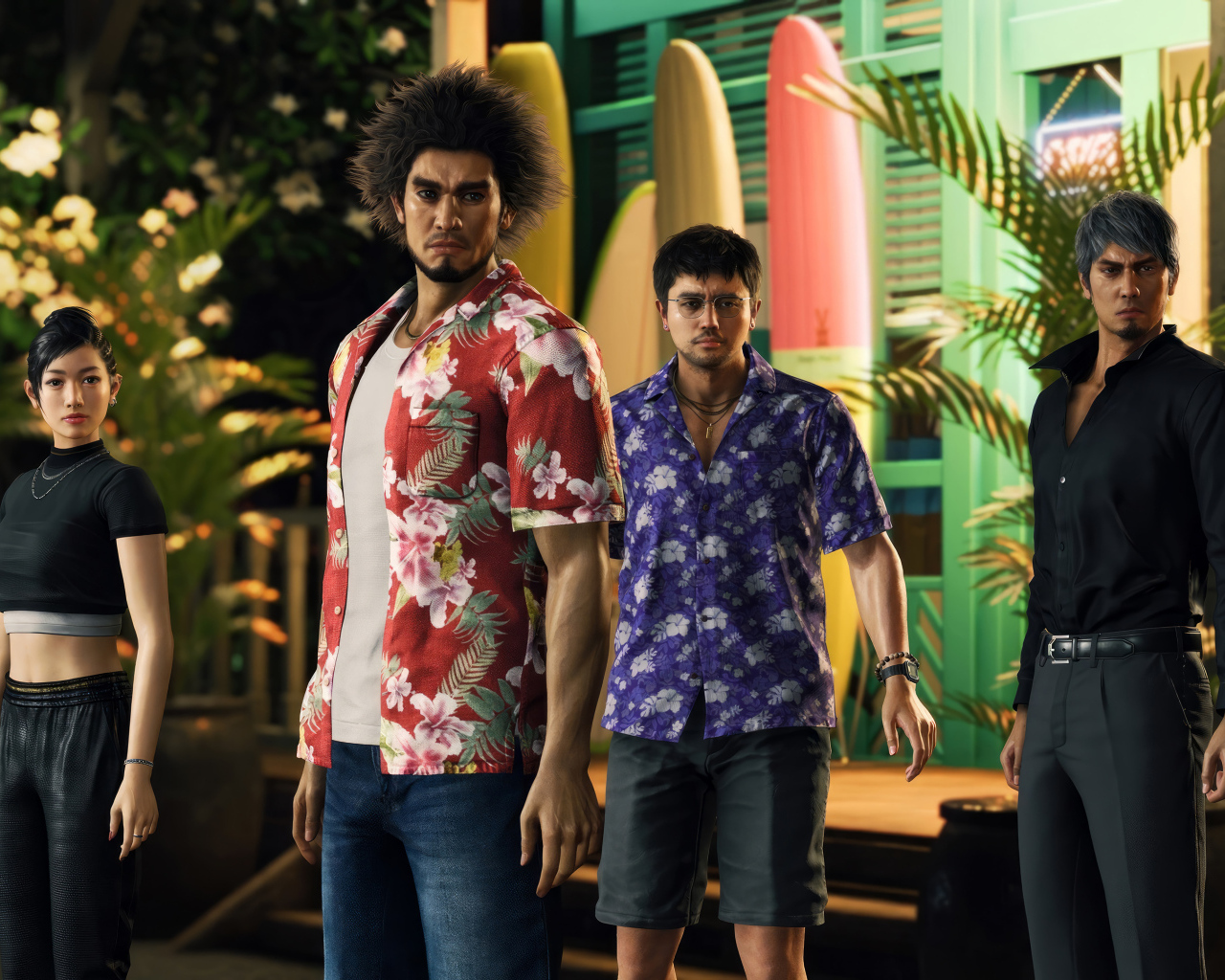 Персонажи компьютерной игры Like a Dragon: Infinite Wealth