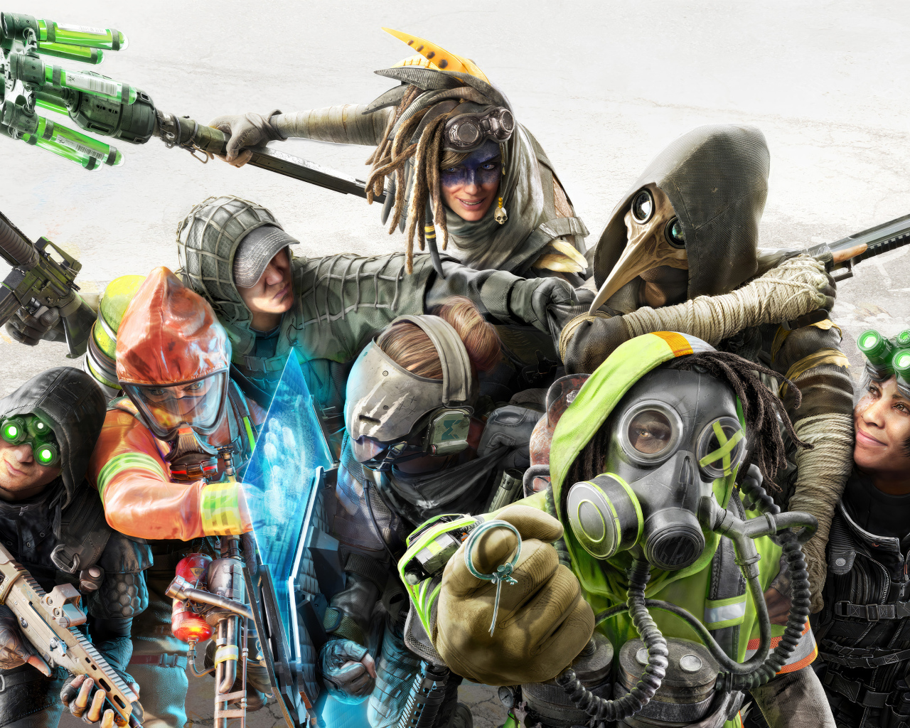 Персонажи новой компьютерной игры XDefiant, 2024