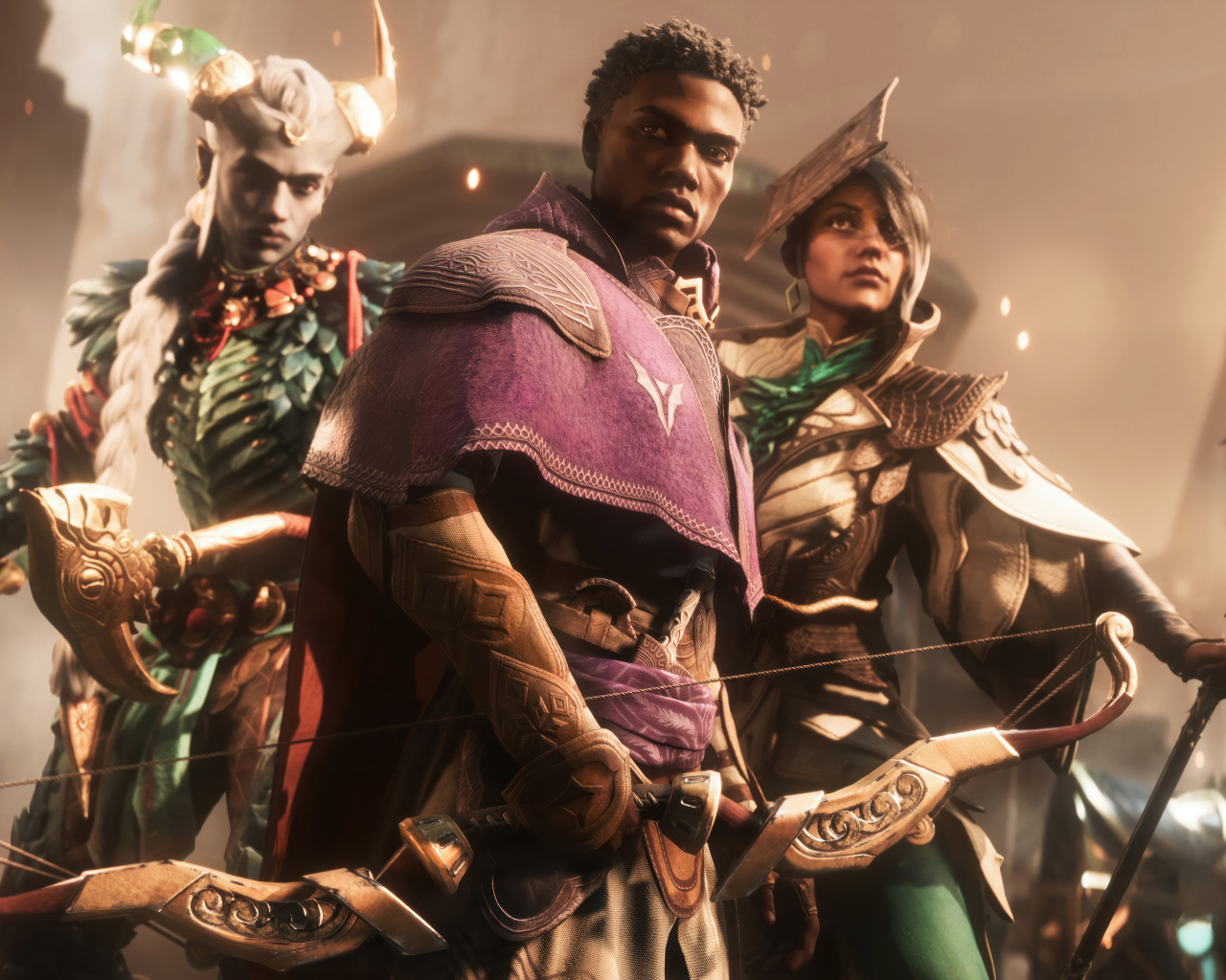 Персонажи новой видео игры Dragon Age: The Veilguard, 2024