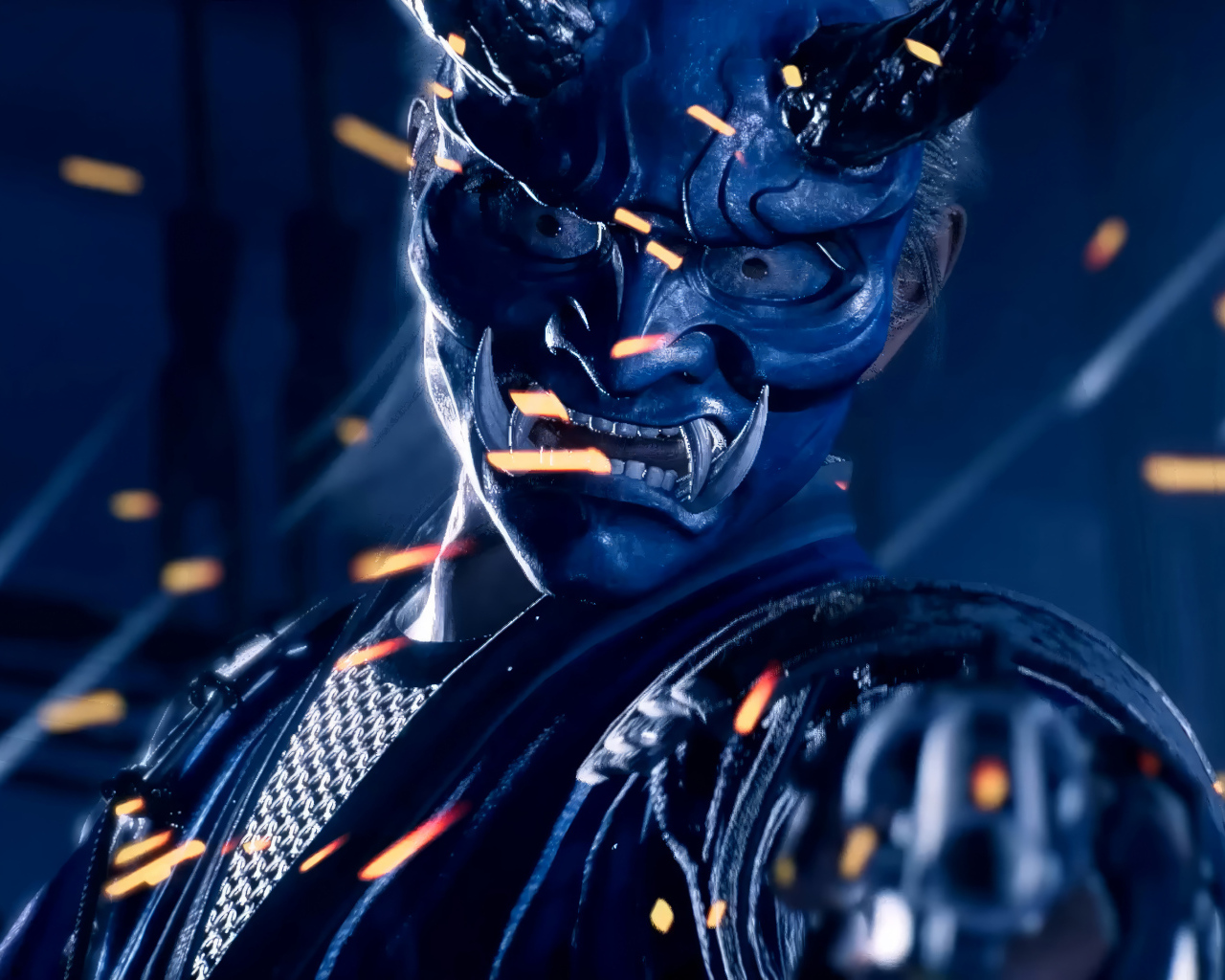 Демон из компьютерной игры Rise of the Ronin