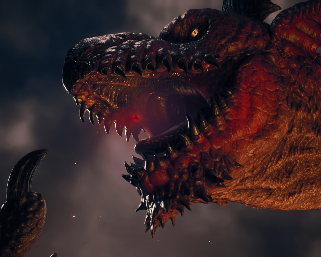 Дракон из компьютерной игры Dragon’s Dogma 2