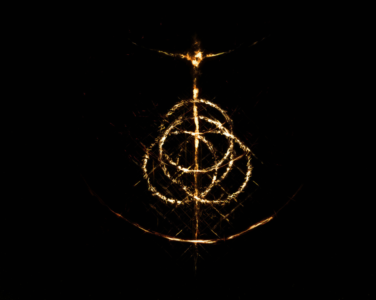 Логотип компьютерной игры Elden Ring