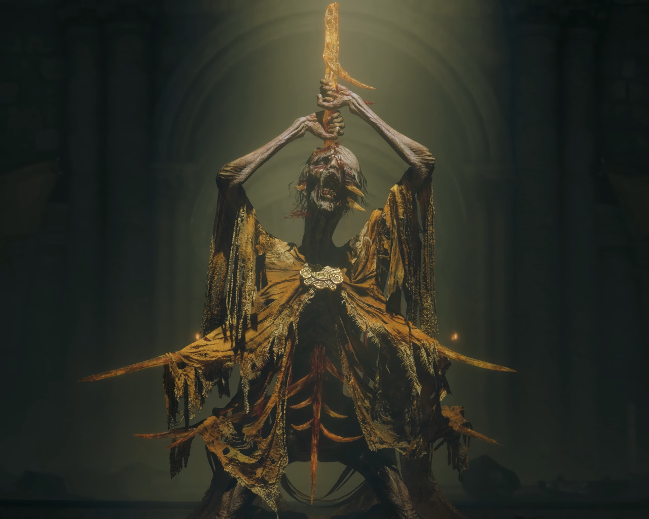 Кадр новой компьютерной игры Elden Ring: Shadow of the Erdtree