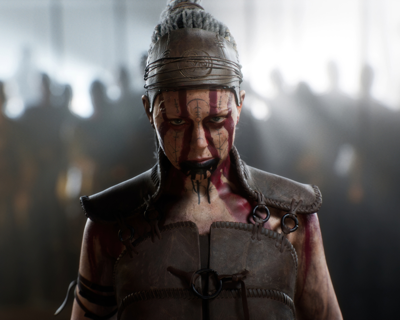 Девушка персонаж новой компьютерной игры Senua’s Saga: Hellblade 2