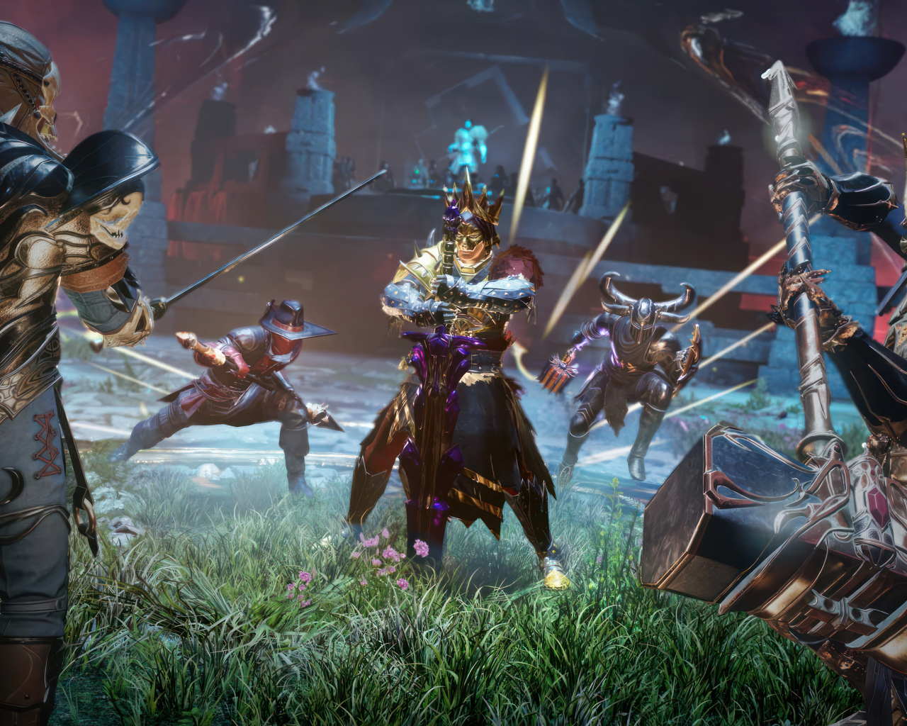 Скриншот компьютерной игры New World: Aeternum, 2024