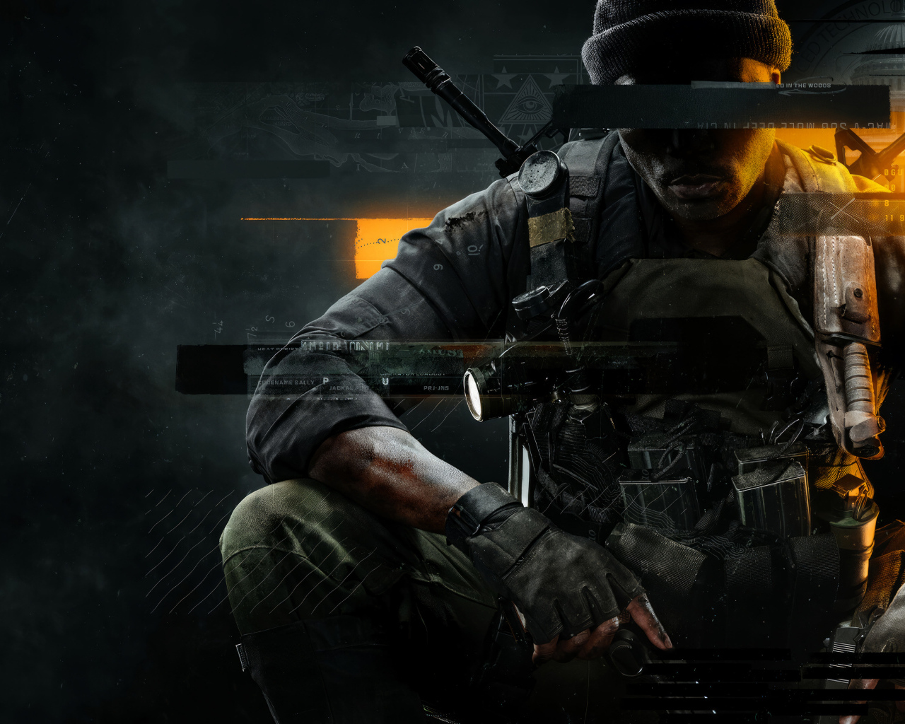 Солдат из компьютерной игры Call of Duty: Black Ops 6