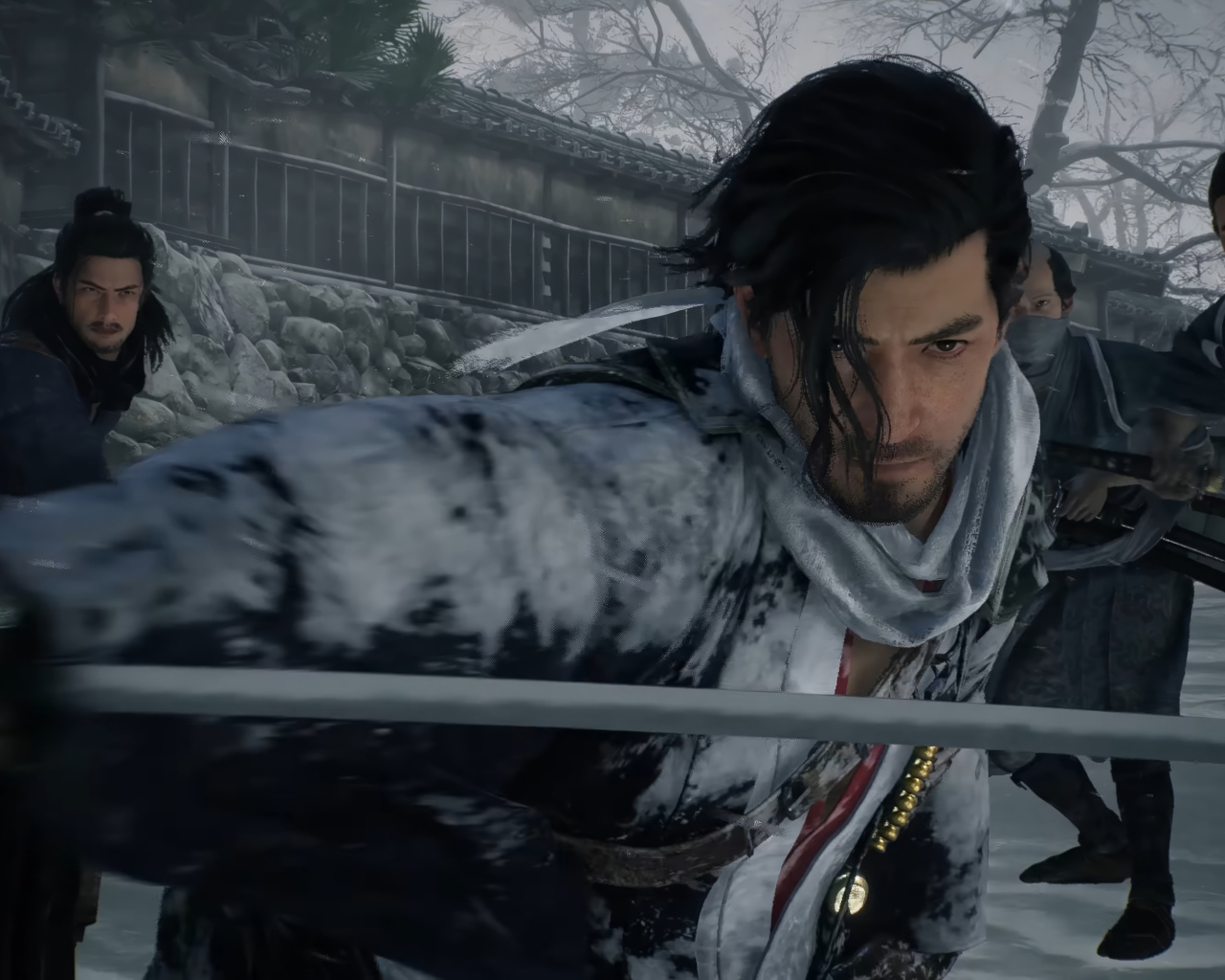 Кадр компьютерной игры Rise of the Ronin, 2024