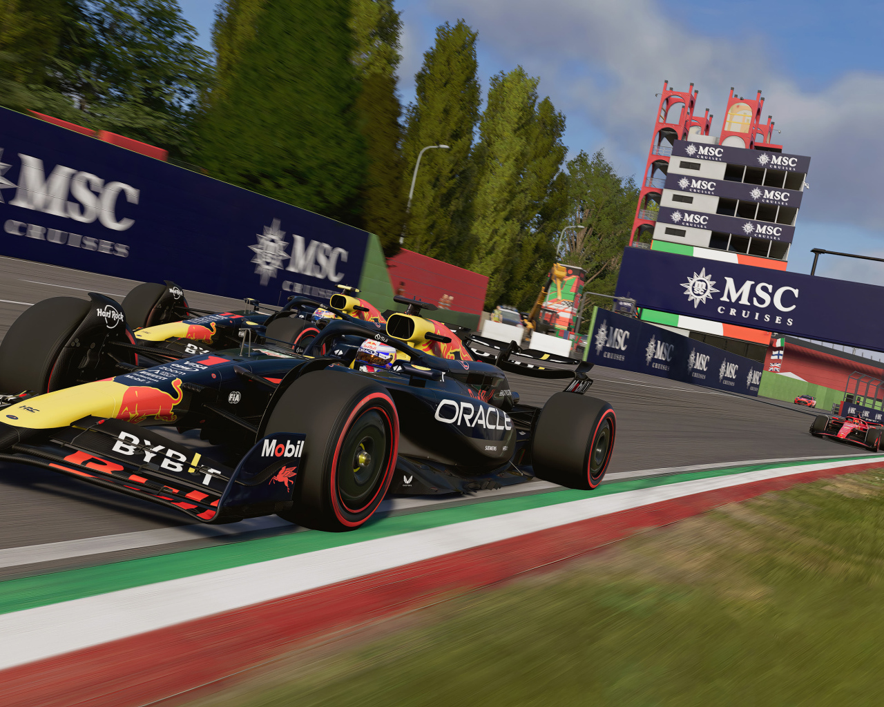 Постер видео игры f1 24 racing game