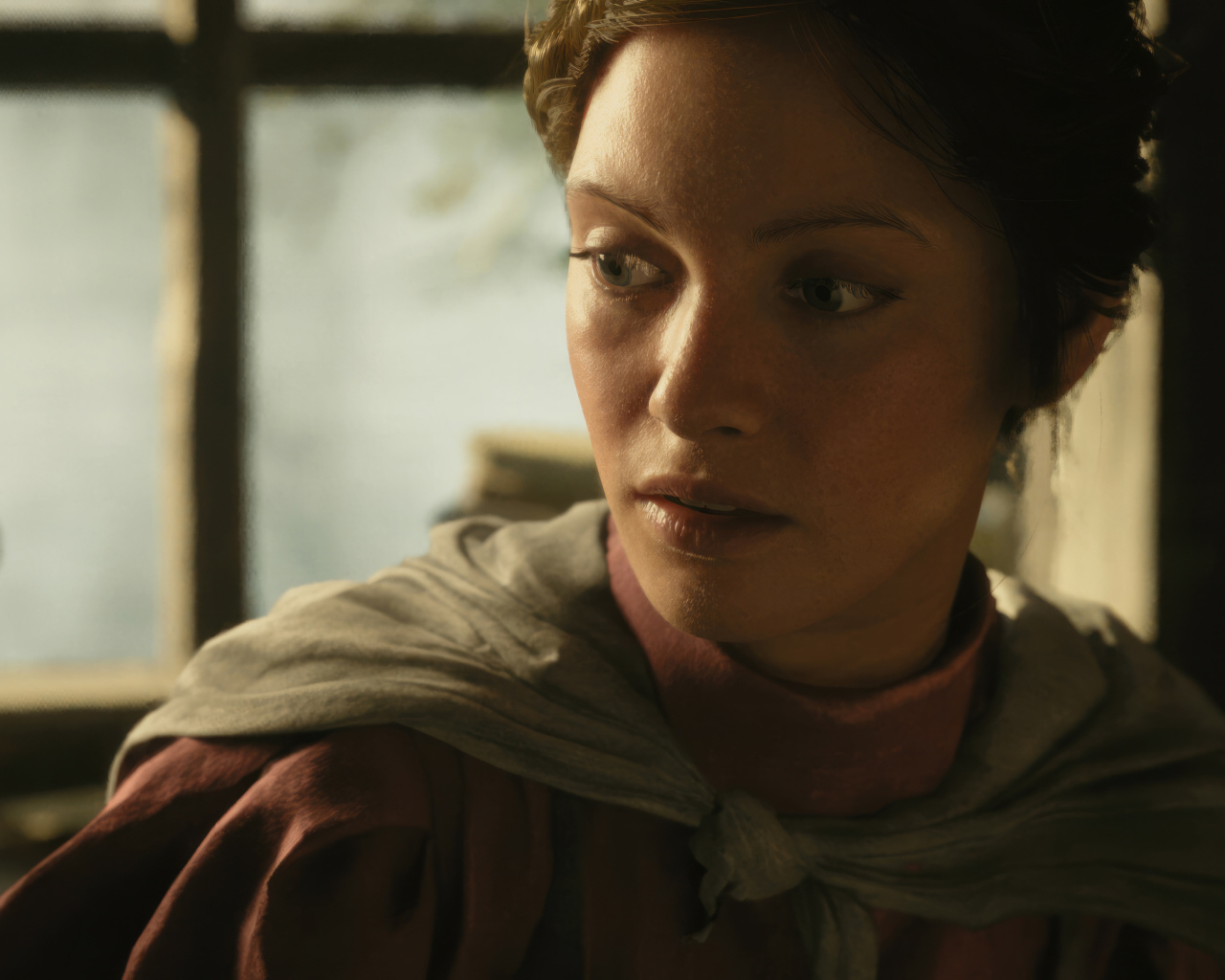 Женщина из компьютерной игры Eriksholm: The Stolen Dream, 2024