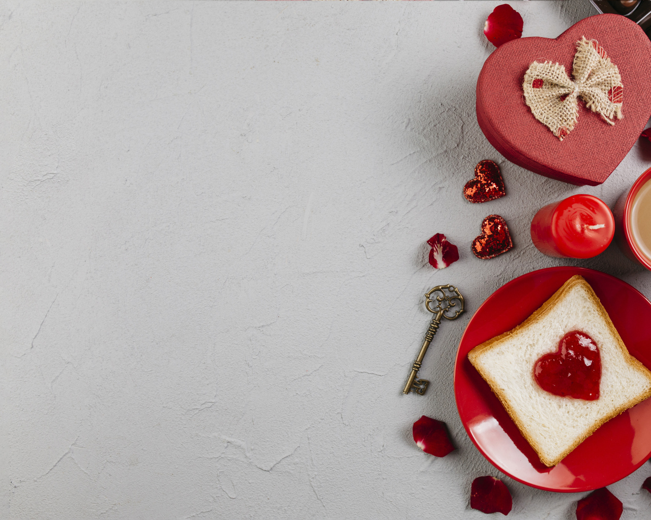 Угощения для любимой, фон для поздравительной открытки