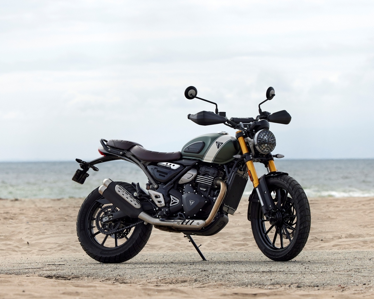 Мотоцикл triumph scrambler 400 x 2024 года