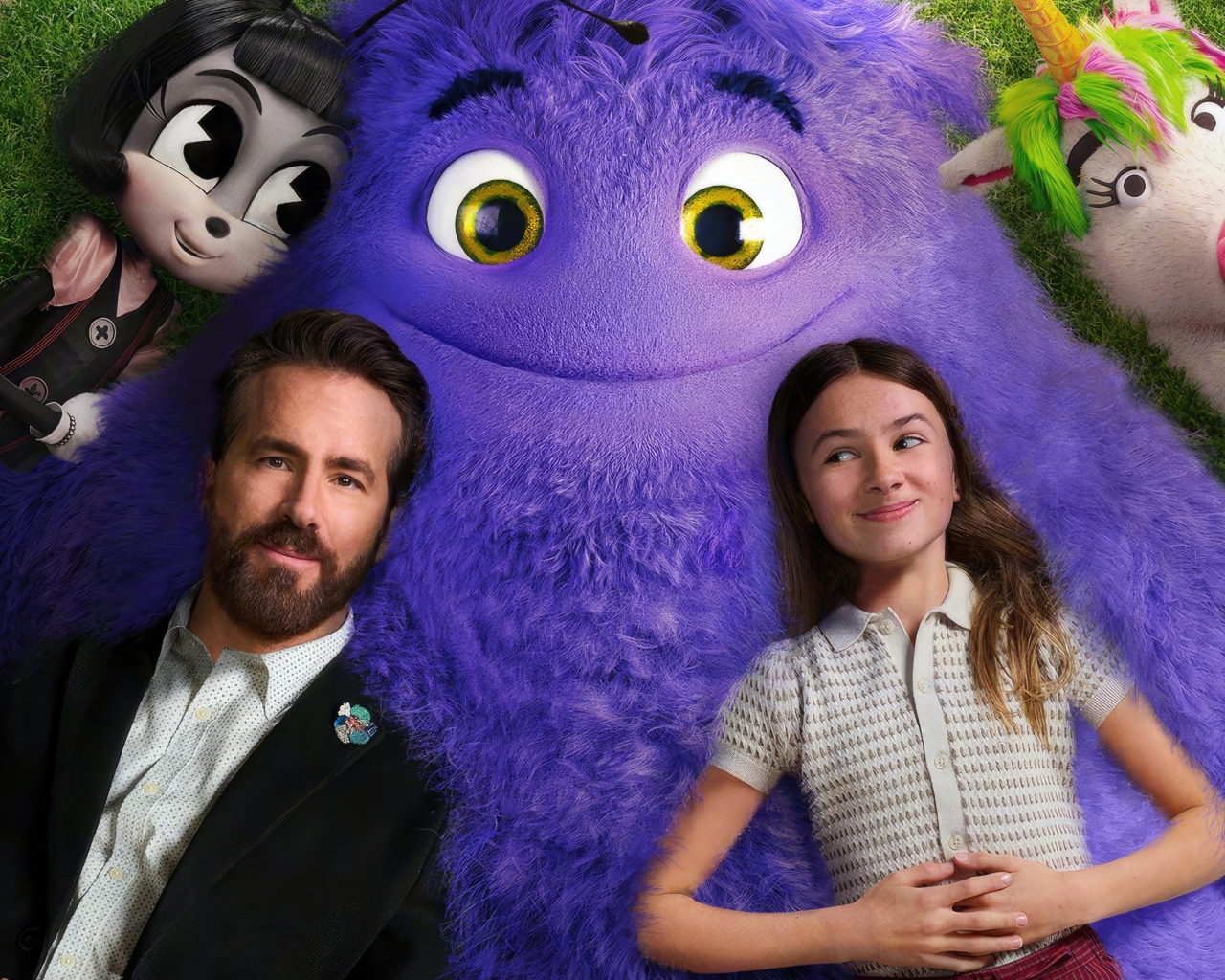 Персонажи нового фильма Воображаемые друзья (IF), 2024