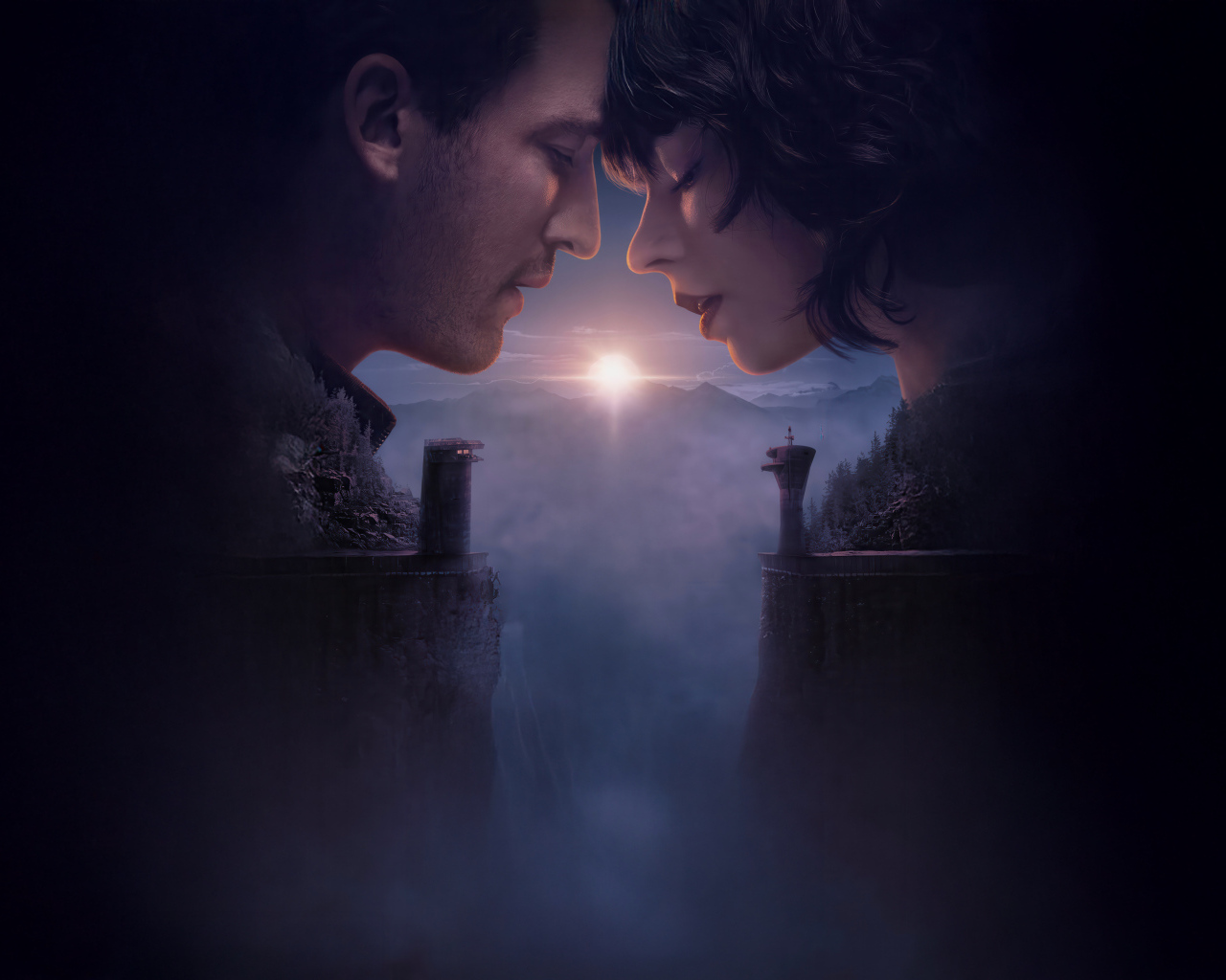 Пара из нового фильма Ущелье, 2025