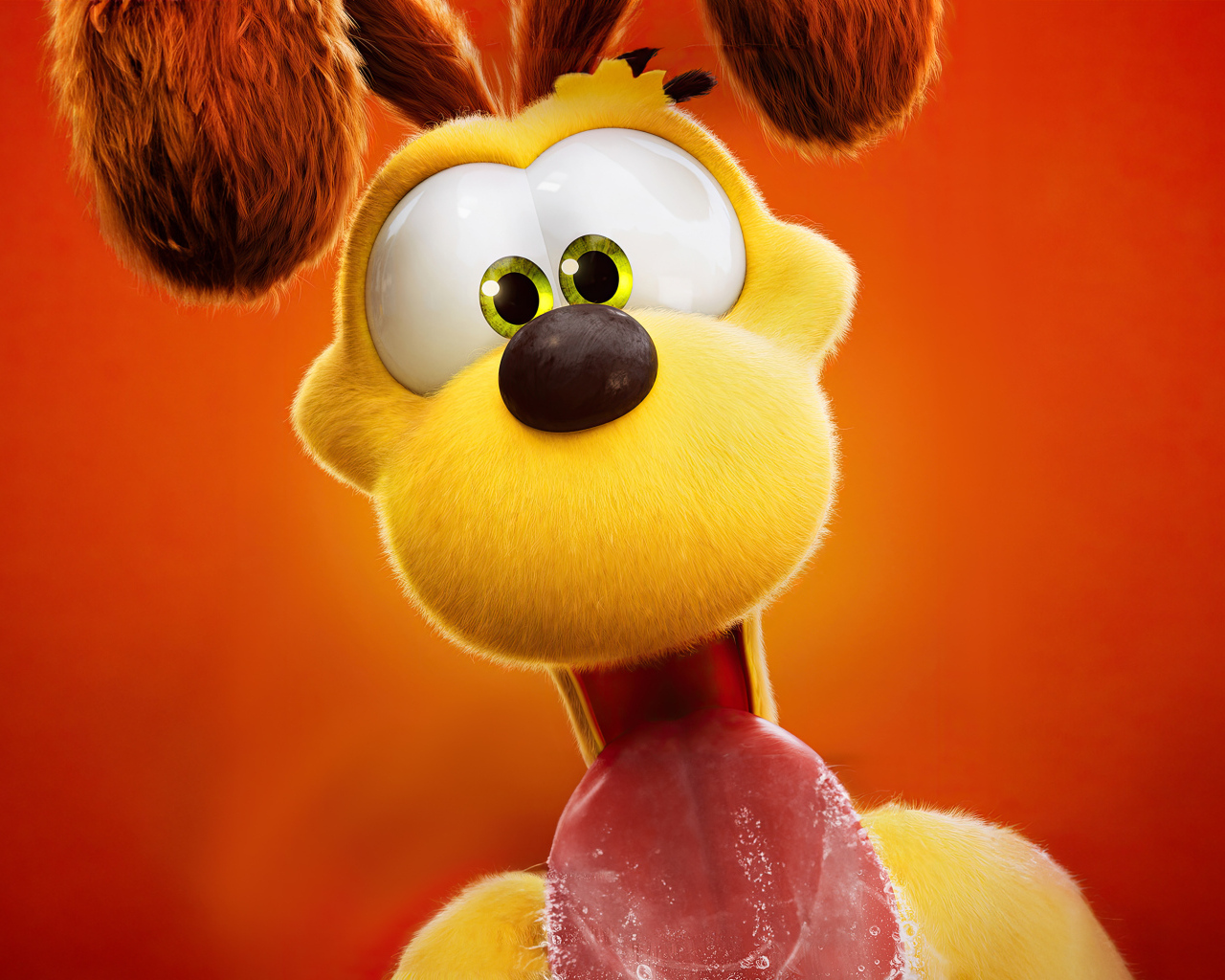 Пес Оди персонаж нового мультфильма Гарфилд в кино, 2024