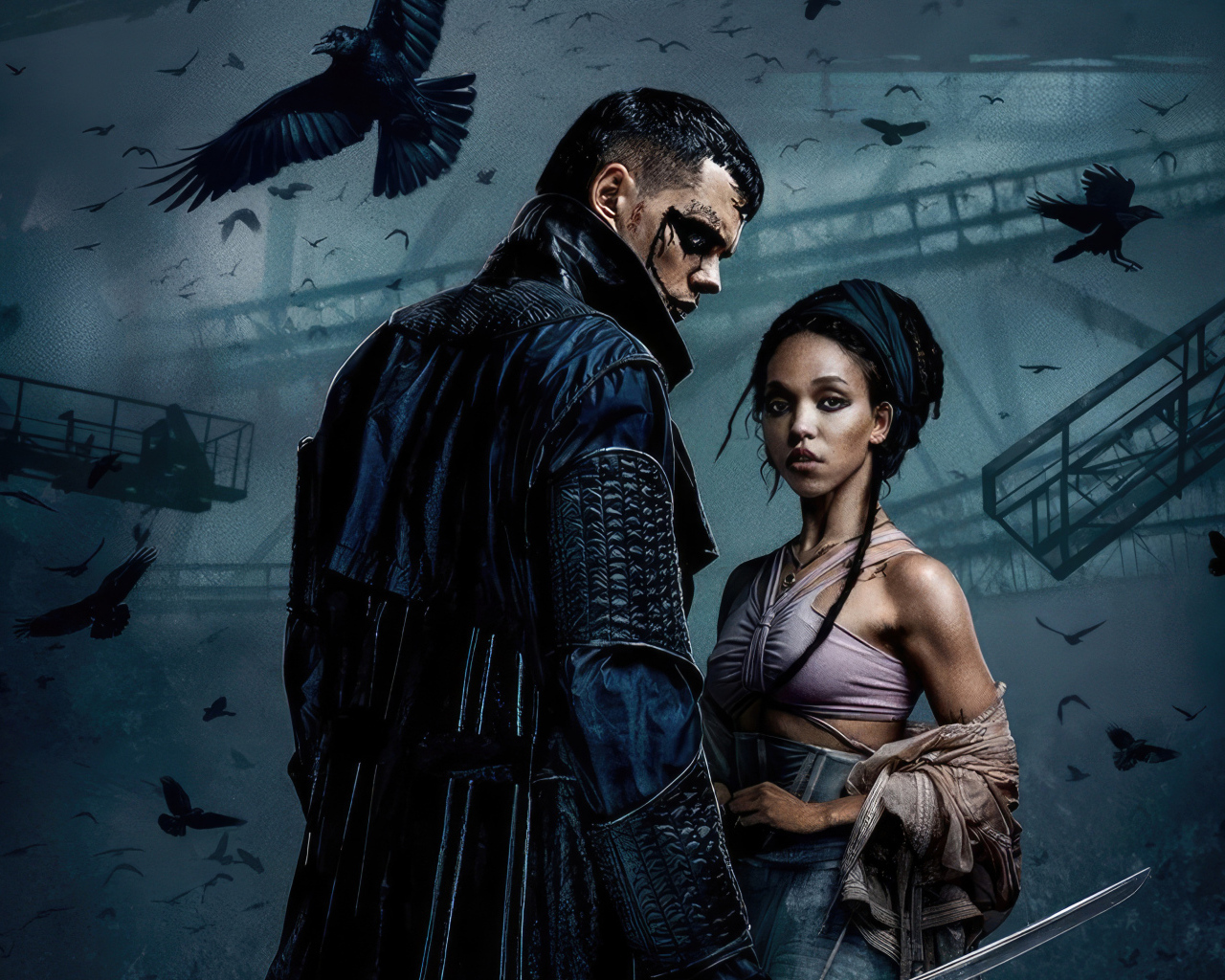 Герои нового фильма Ворон, 2024