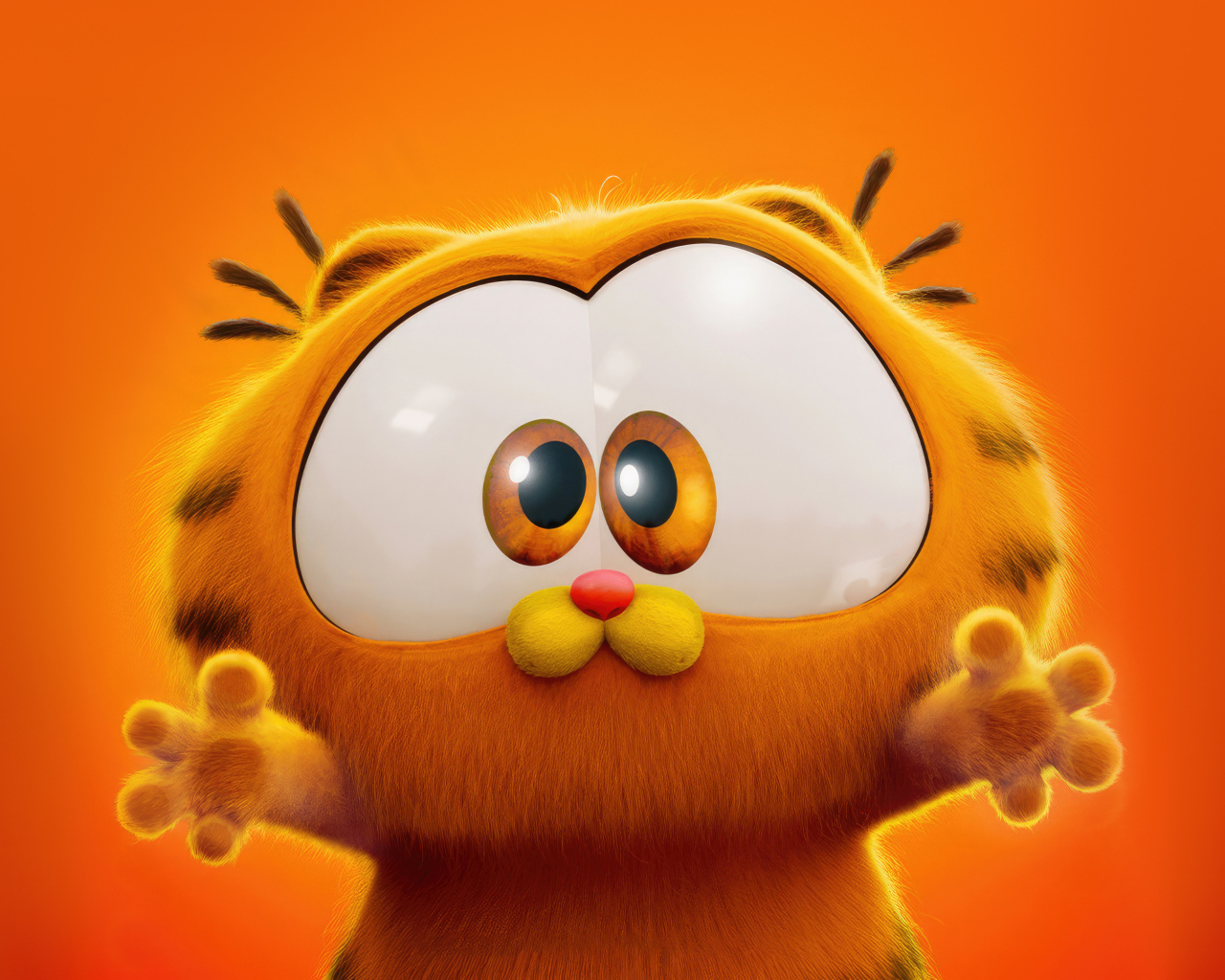 Маленький рыжий Гарфилд