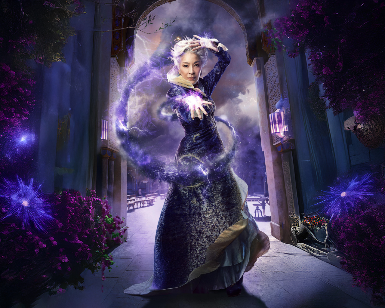 Персонаж Мадам Моррибль из нового фильма Злая: Часть первая, 2024