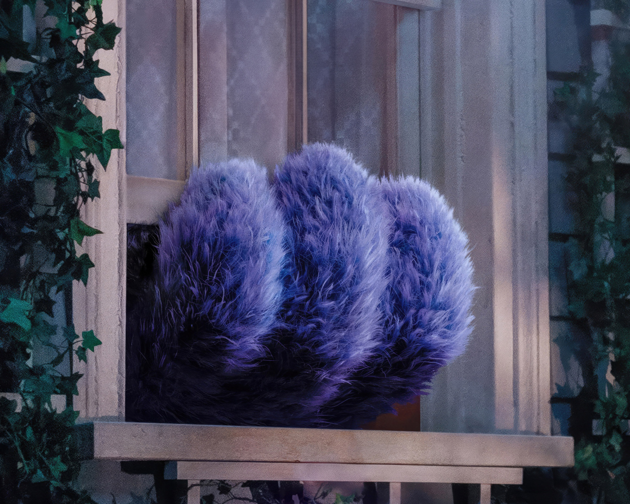 Лапа в окне кадр нового фильма Воображаемые друзья (IF), 2024