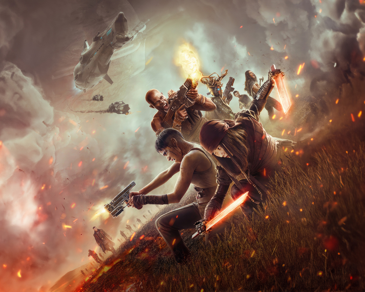 Постер нового фильма Мятежная Луна: Дарующая шрамы, 2024