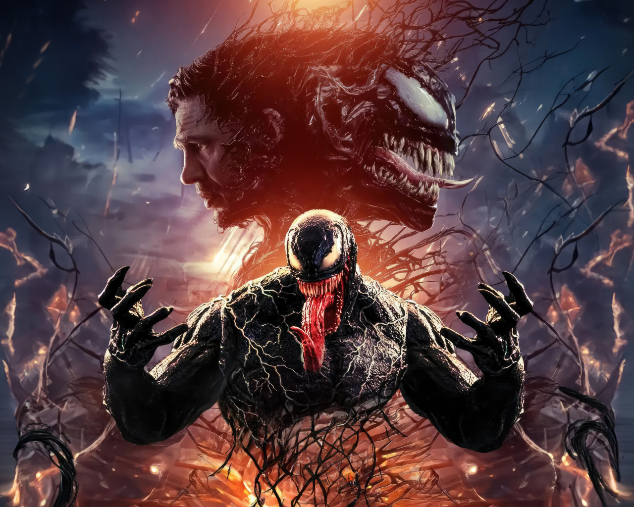 Постер нового фильма ужасов Веном: Последний танец, 2024