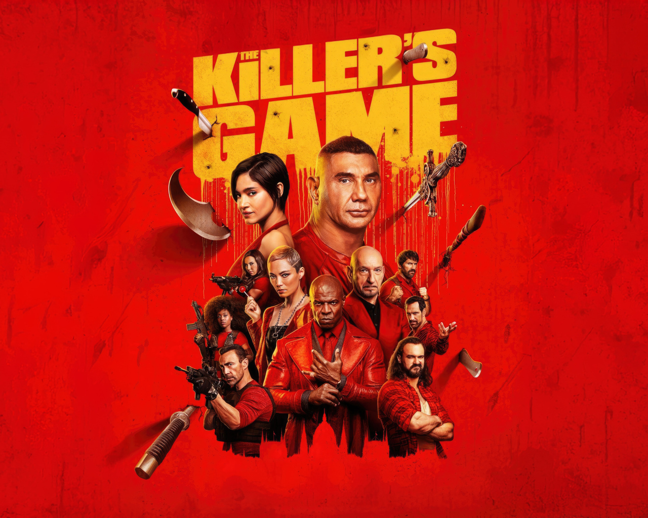 Постер нового фильма Игра киллера, 2024