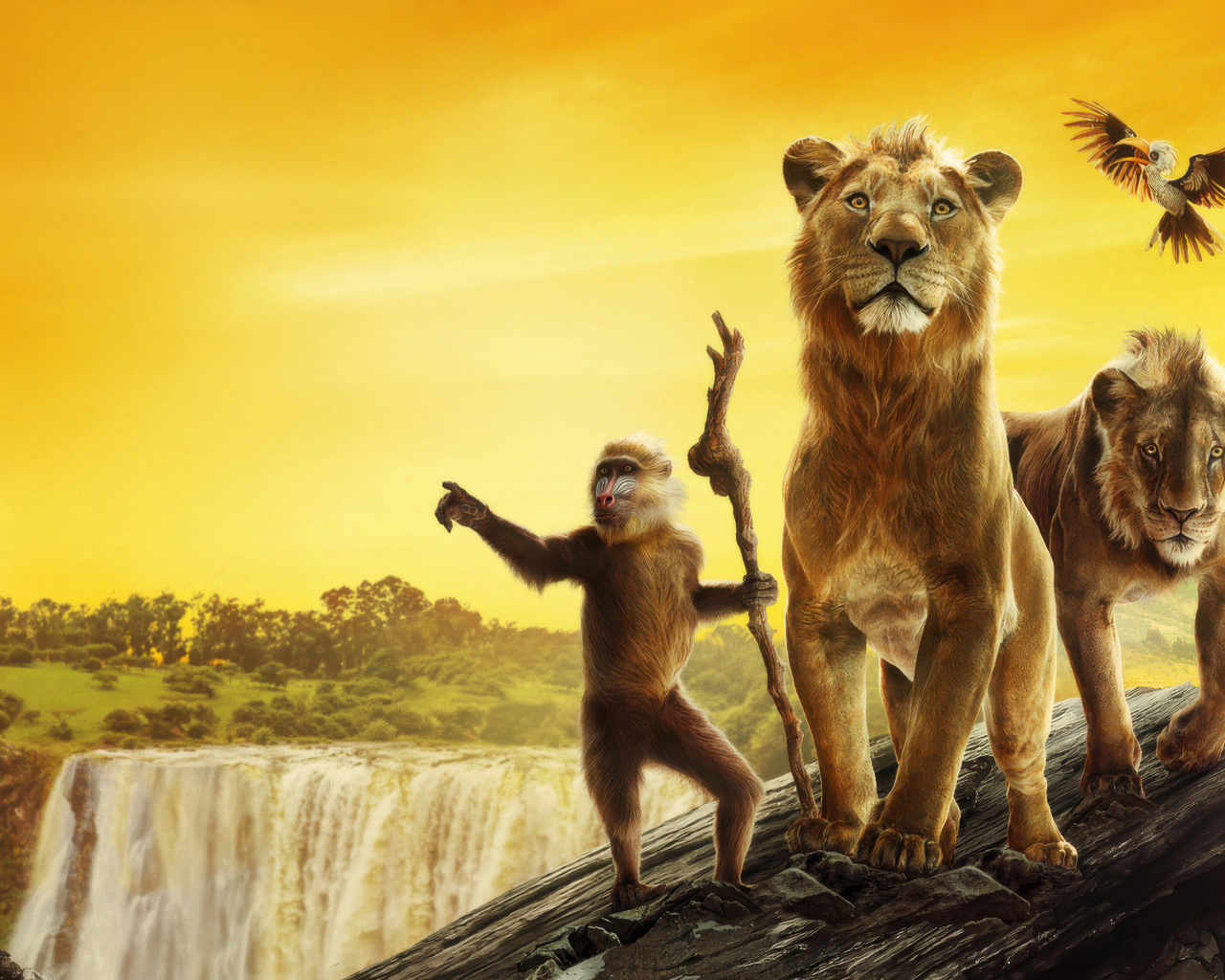 Постер нового фильма Муфаса: Король Лев