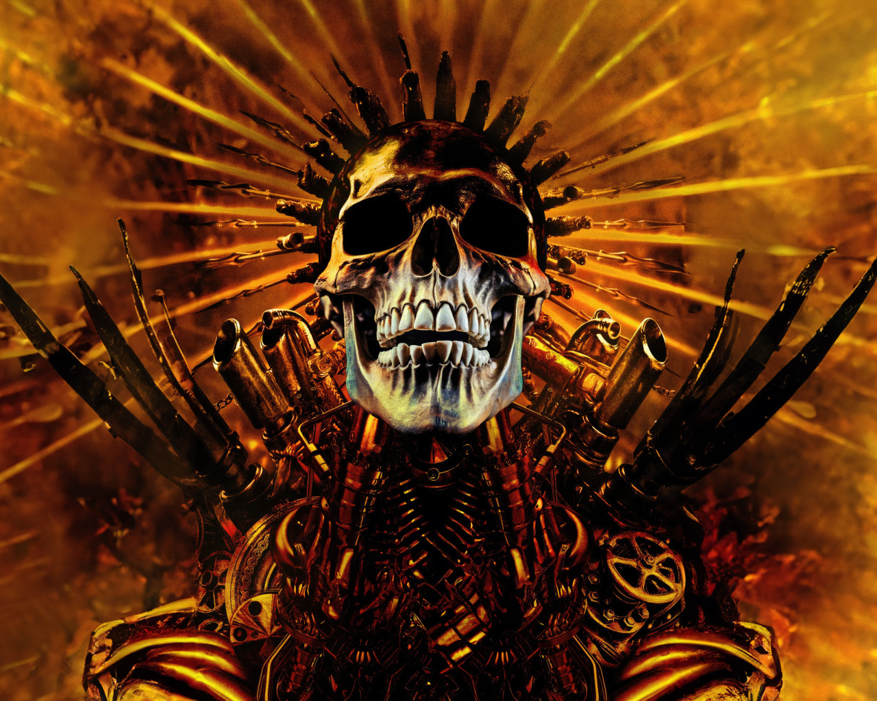 Череп с оружием, новый фильм Фуриоса: Хроники Безумного Макса