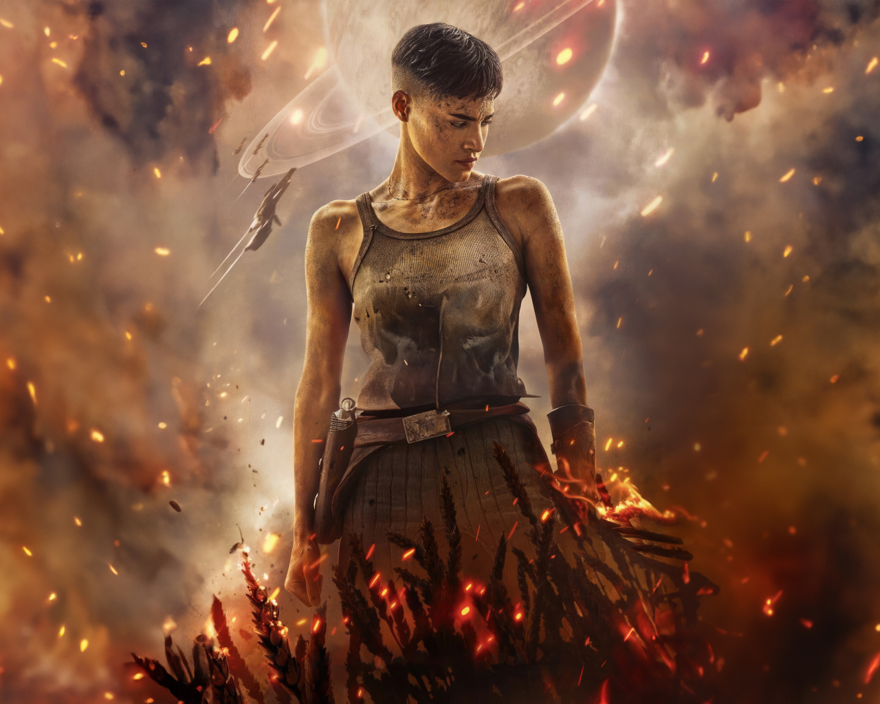 Персонаж Кора в новом фильме Мятежная Луна: Дарующая шрамы, 2024