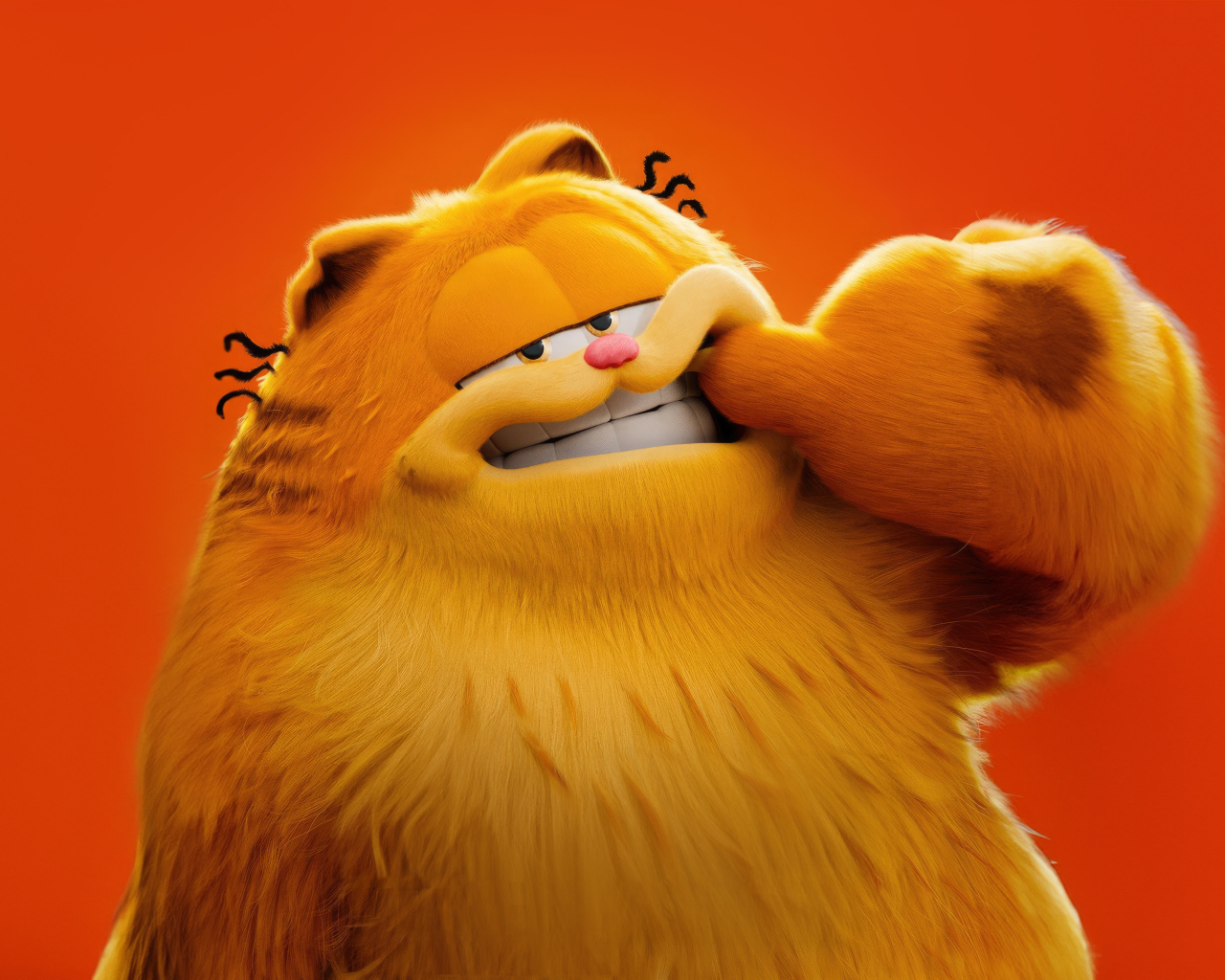 Кот Вик персонаж нового мультфильма Гарфилд в кино, 2024