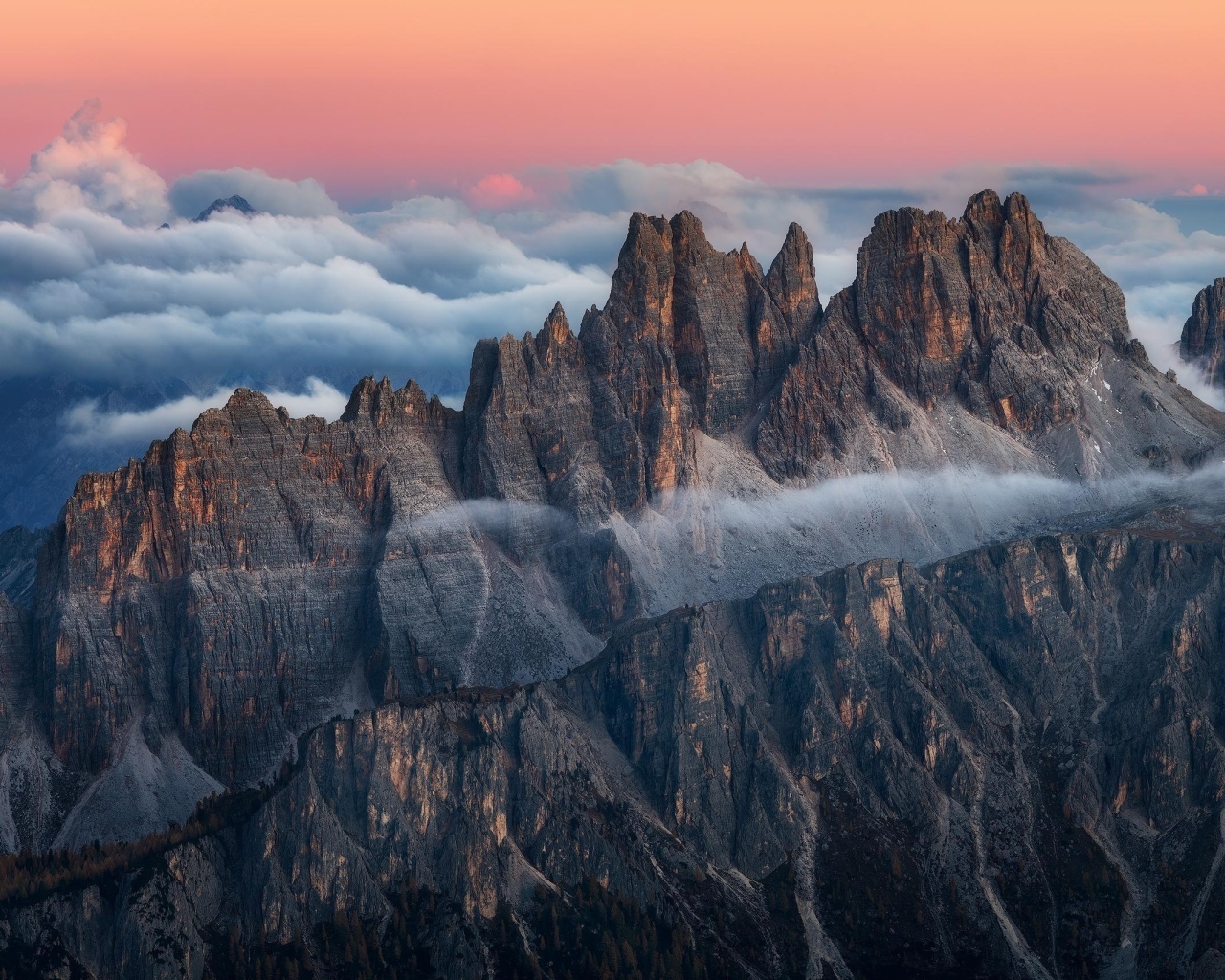 Высокие Доломитовые горы