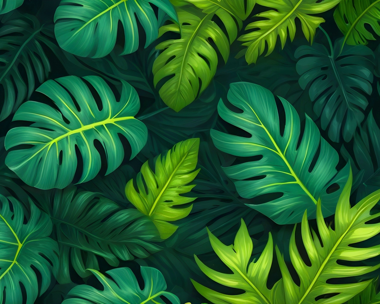 Зеленые листья крупным планом для фона