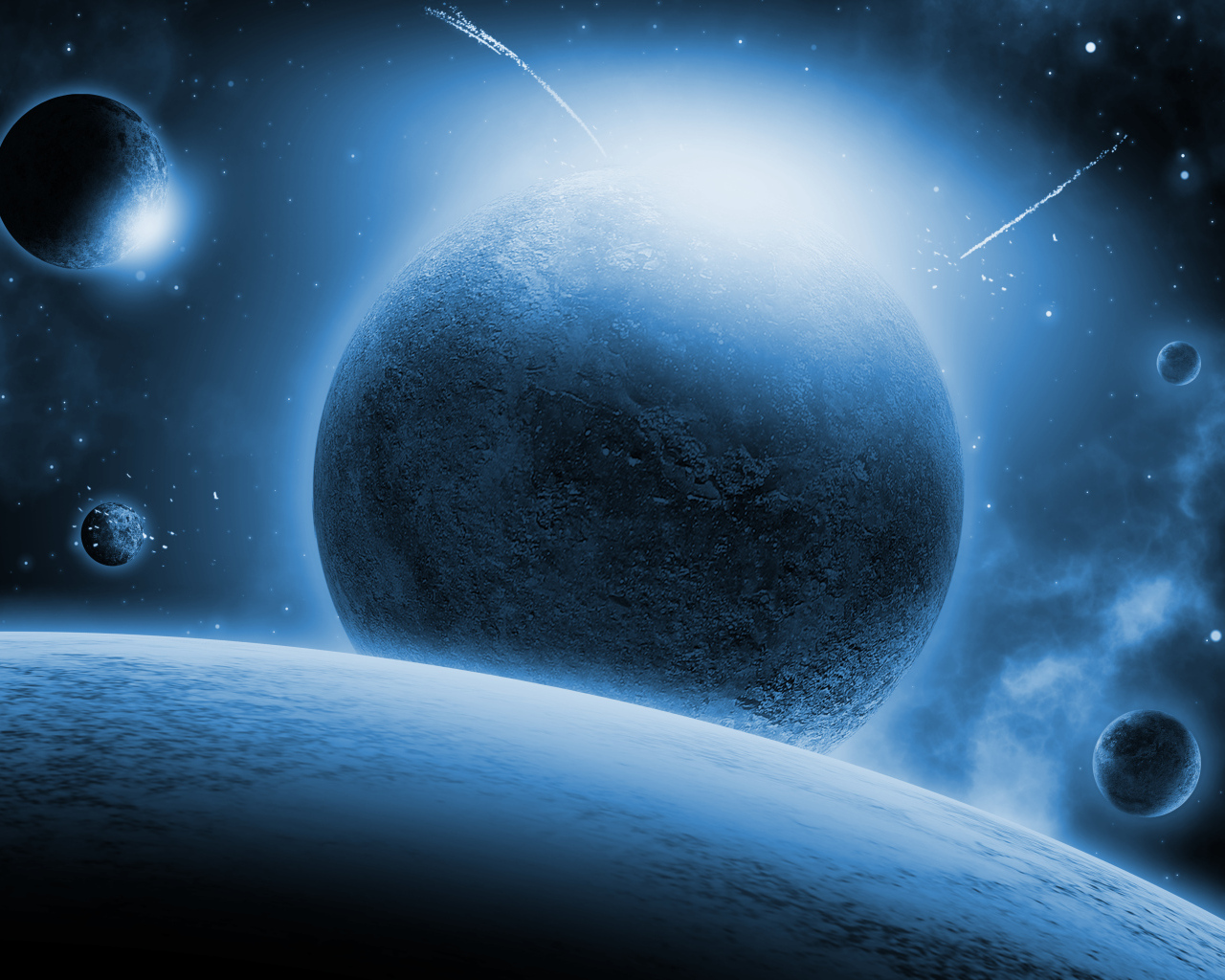 Космическое пространство Земли