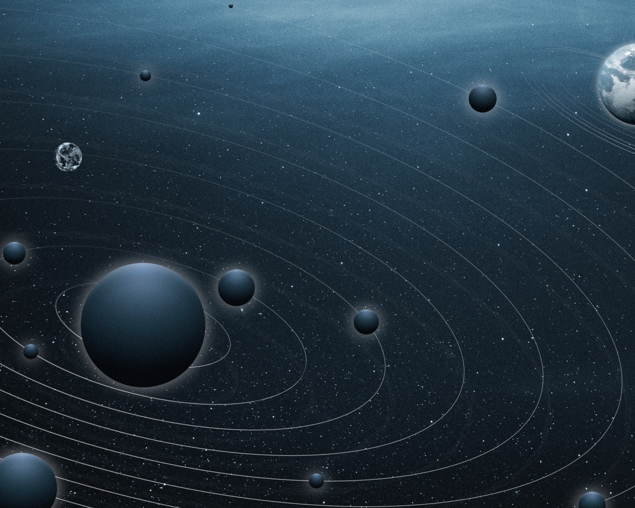 Траектория космической галактики