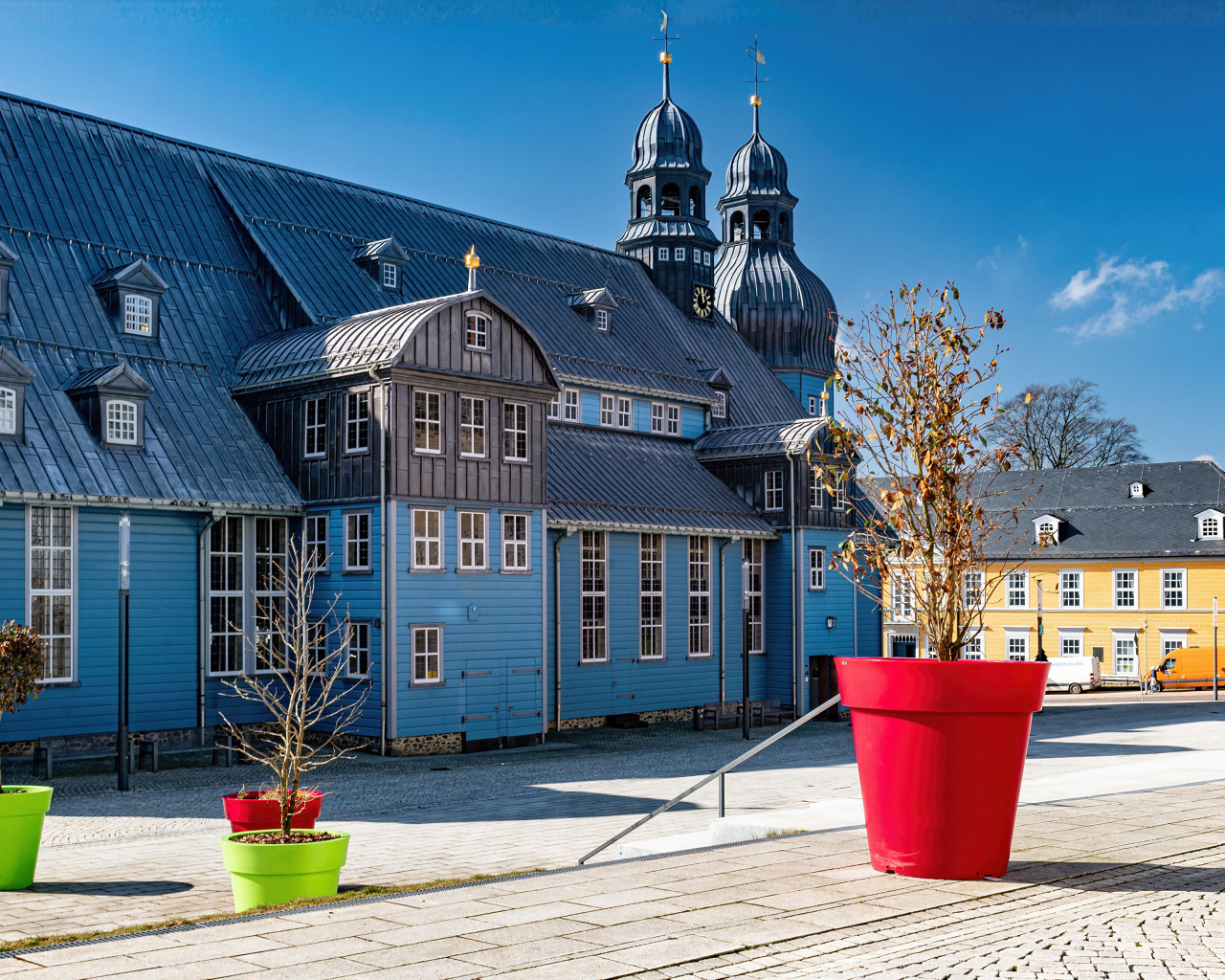 Церковь в городе Клаусталь-Целлерфельд, Германия