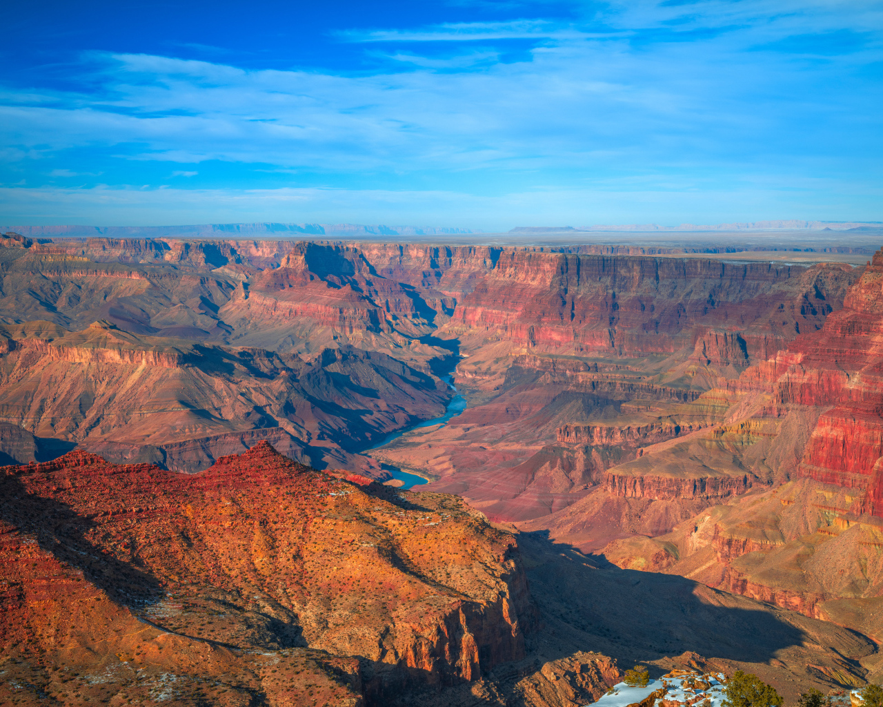 Вид на завораживающий парк Гранд-Каньон, США